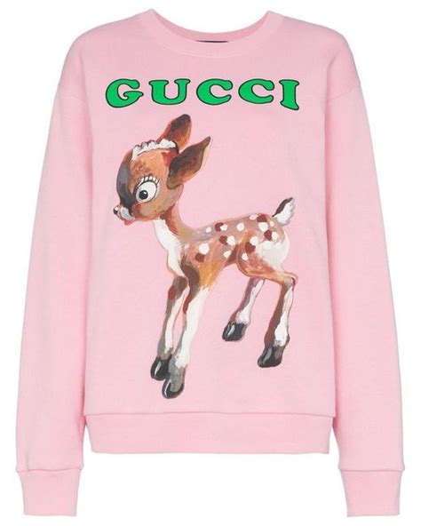 gucci bambi sweatshirt|Gucci sweatshirt for men.